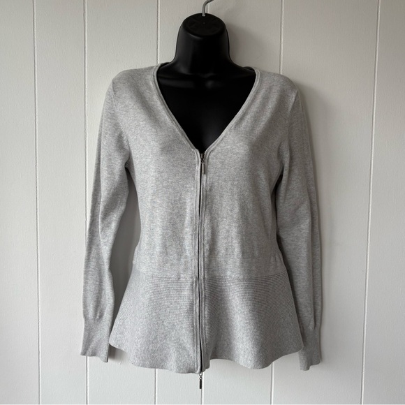 Cabi Willow Double Zip Cardigan | Size Medium - Picture 2 of 9